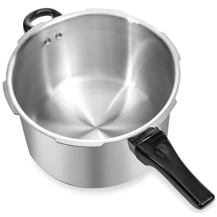 Barton 8 Qt. Aluminum Stovetop Pressure Cooker With Steam Release